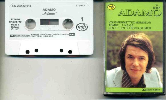 Adamo Adamo cassette 1980 12 nummers ZGAN - 0