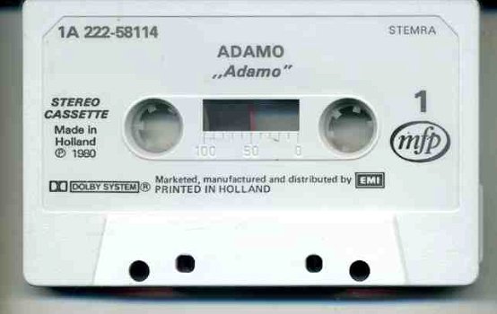 Adamo Adamo cassette 1980 12 nummers ZGAN - 3