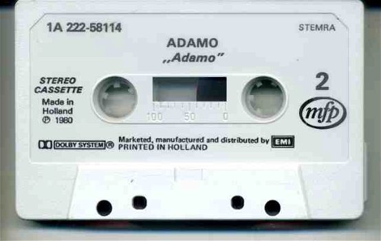 Adamo Adamo cassette 1980 12 nummers ZGAN - 4