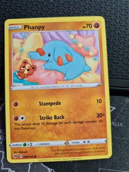 Phanpy 086/185 Common Sword & Shield: Vivid Voltage - 0