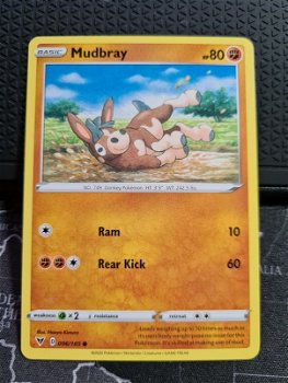 Mudbray 096/185 Common Sword & Shield: Vivid Voltage - 0