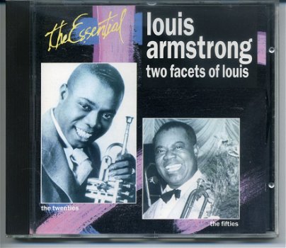 Louis Armstrong Two Facets Of Louis The Essential cd ZGAN - 0
