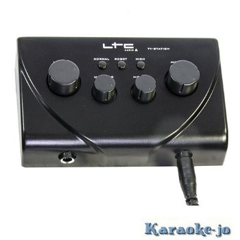 Complete karaoke mixer met echo en 2 microfoons - 1