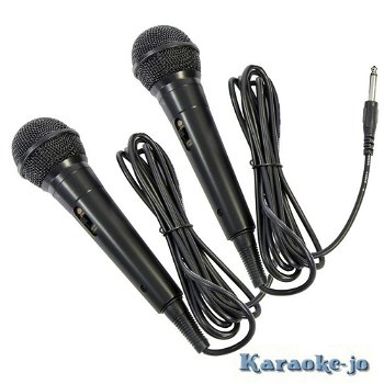 Complete karaoke mixer met echo en 2 microfoons - 3