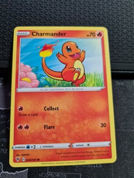 Charmander 023/185 Common Sword & Shield: Vivid Voltage - 0