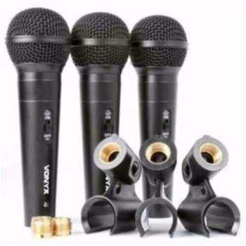 Microfoon set 3 stuks in koffer VX1800S (450-T) - 1
