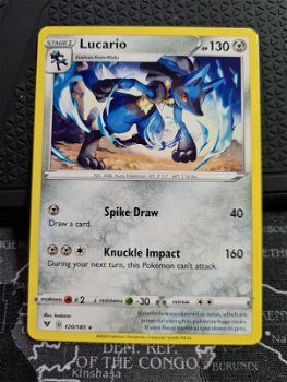 Lucario 120/185 Rare Sword & Shield: Vivid Voltage - 0