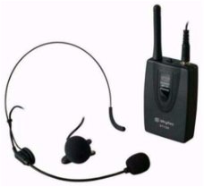 VHF Bodypack met dasspeld en microfoon 200.175Mhz