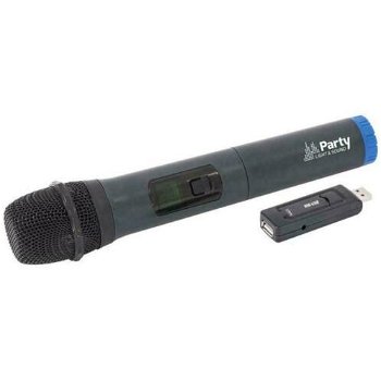 PARTY-WM-USB Draadloze Uhf Microfoon via USB - 0
