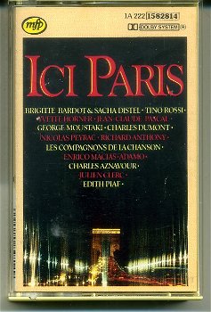 ICI Paris Franse artiesten cassette 1984 14 nrs ZGAN - 5