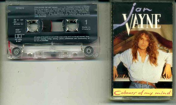 Jan Vayne Colours of my Mind 13 nrs cassette 1991 ZGAN - 0