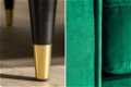 Sofa Allure 225cm Emerald Green fluweel - 4 - Thumbnail
