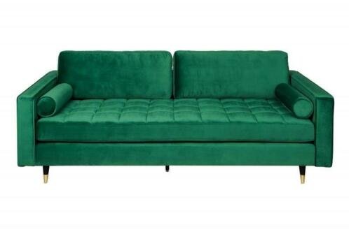 Sofa Allure 225cm Emerald Green fluweel - 5
