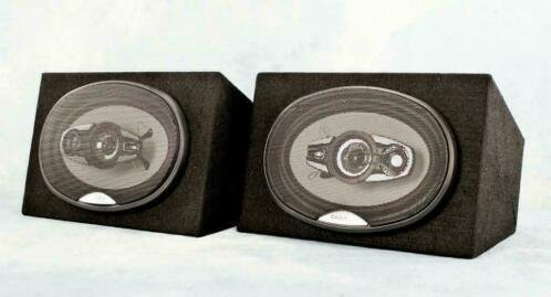 Auto speakers Ibiza 4-Weg in 6 x 9 kistjes 400 Watt - 0