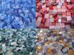 Mozaïek steentjes Glitter BRUIN 5 x 5 ca. 100st - 1 - Thumbnail