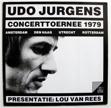 Udo Jurgens Concerttoernee 1979 12 nrs PROMO LP ZGAN - 1