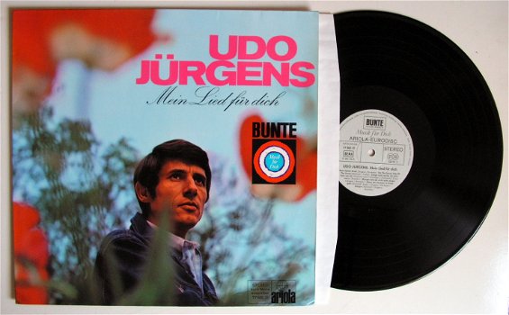 Udo Jürgens Mein Lied für dich 12 nrs lp 1968 mooie staat - 0