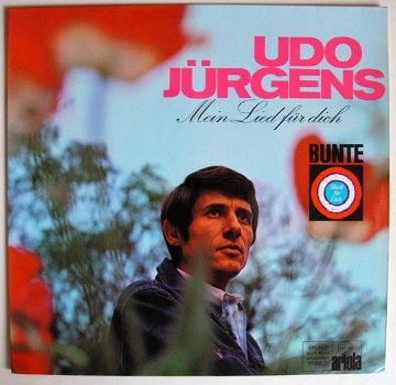 Udo Jürgens Mein Lied für dich 12 nrs lp 1968 mooie staat - 1