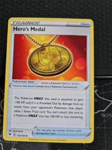 Hero's Medal  152/18  Uncommon Sword & Shield: Vivid Voltage