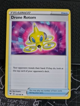 Drone Rotom 151/185 Uncommon Sword & Shield: Vivid Voltage - 0