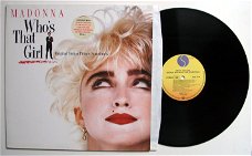 Madonna Who's That Girl 9 nrs lp 1987 ZGAN