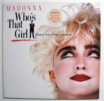 Madonna Who's That Girl 9 nrs lp 1987 ZGAN - 1