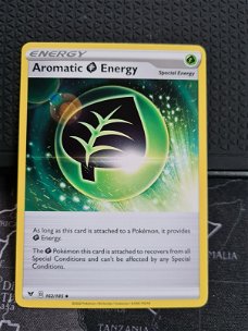 Aromatic G Energy  162/185  Uncommon Sword & Shield: Vivid Voltage