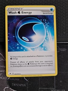 Wash W Energy  165/185  Uncommon Sword & Shield: Vivid Voltage