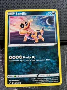 Sandile 107/185 Common Sword & Shield: Vivid Voltage - 0