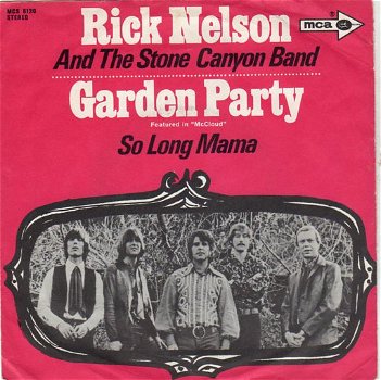 Rick Nelson And The Stone Canyon Band ‎– Garden Party (1972) - 0