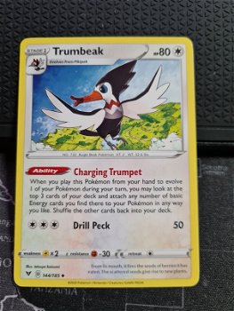 Trumbeak 144/185 Uncommon Sword & Shield: Vivid Voltage - 0