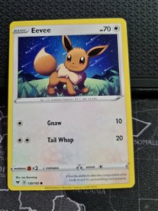 Eevee  130/185  Common Sword & Shield: Vivid Voltage