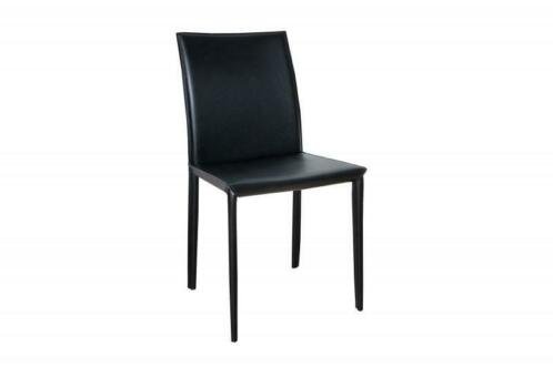 Fauteuil Santiago zwart leer - 1