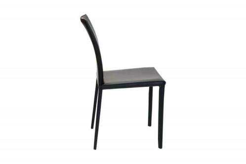 Fauteuil Santiago zwart leer - 2