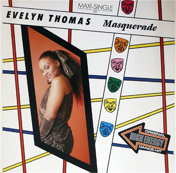 Evelyn Thomas ‎– Masquerade (Vinyl/12 Inch MaxiSingle) - 0
