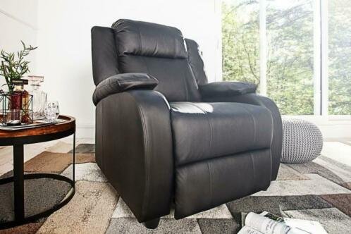 Relax fauteuil Cannes zwart - 1