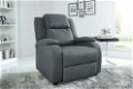 Relax fauteuil Cannes structuur grijs - 1 - Thumbnail