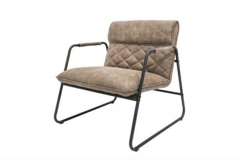 Fauteuil Hengst vintage taupe - 1