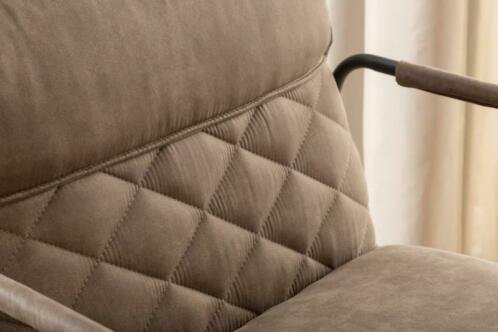 Fauteuil Hengst vintage taupe - 4