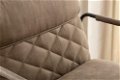 Fauteuil Hengst vintage taupe - 4 - Thumbnail