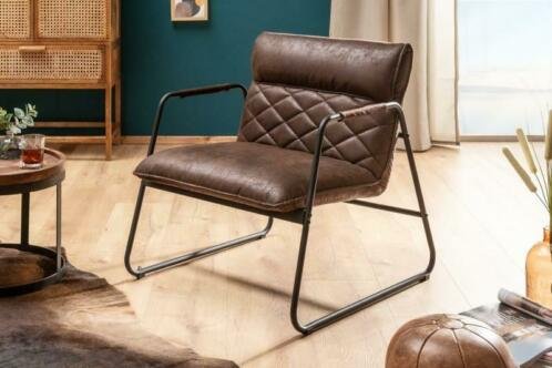 Fauteuil Hengst vintage bruin - 0