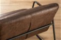 Fauteuil Hengst vintage bruin - 5 - Thumbnail