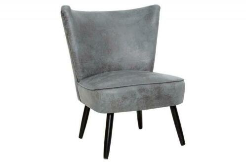 Fauteuil 60ties jaren zestig vintage grijs - 1