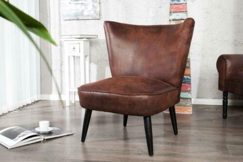 Fauteuil 60ties jaren zestig koffie - 0