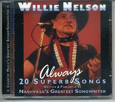 Willie Nelson Always 20 Superb Songs cd 1996 ZGAN