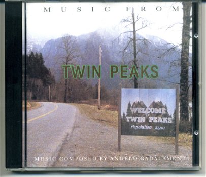 Music From Twin Peaks Angelo Badalamenti 11 nrs cd 1990 ZGAN - 0