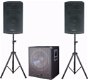 Active zang/disco set 2,1 subwoofer 2 x top speakers (170B) - 0 - Thumbnail