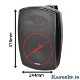 Adastra BH8-B binnen of buiten speakers 2 x 160 Watt Max - 2 - Thumbnail