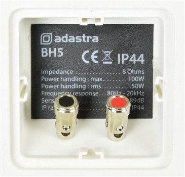 Adastra BH5-W binnen of buiten speakers 2 x 100 Watt Max - 2