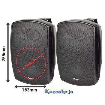 Adastra BH5-B binnen of buiten speakers 2 x 100 Watt Max - 0